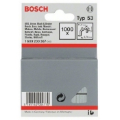 Скоба металлическая тонкая тип 53 11,4 0,74 12мм (1000шт) 1.609.200.367