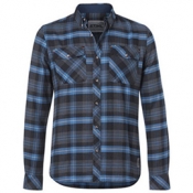 Рубашка синяя мужская