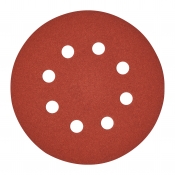 Шлифкруг 8отверстий 125 зерно180 (5шт) 4932367744